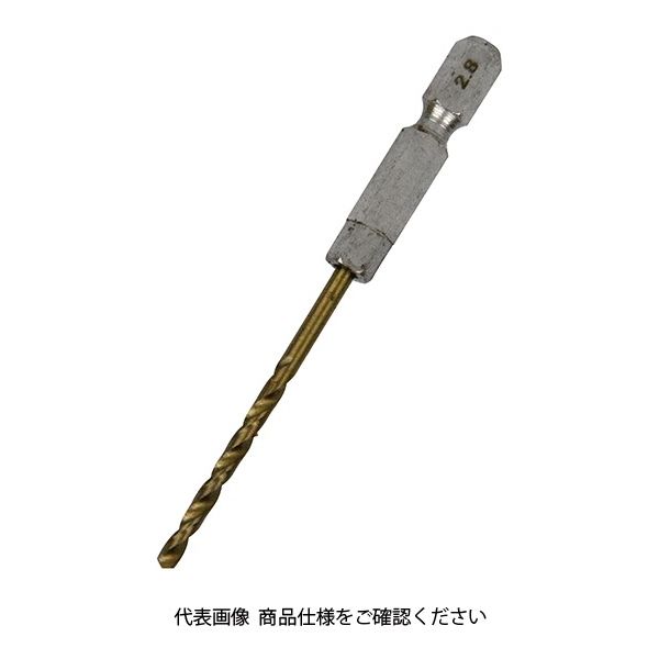 藤原産業 SK11 六角軸Tin鉄ドリル 普通 2.8mm 1セット(5個)（直送品）