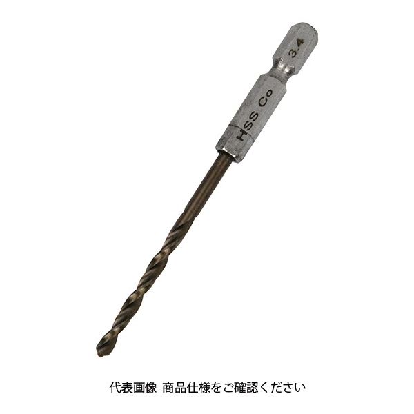 藤原産業 SK11 六角軸Coステンドリル 普通 3.4mm 1セット(3個)（直送品）