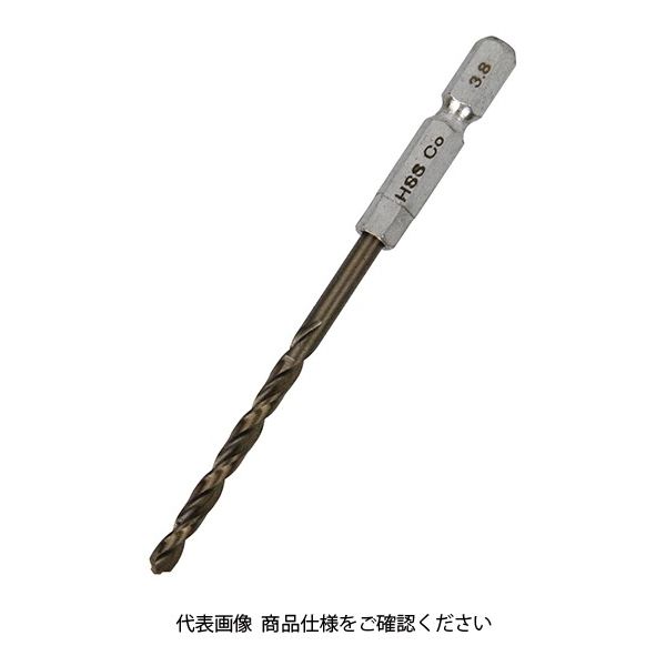 藤原産業 SK11 六角軸Coステンドリル 普通 3.8mm 1セット(3個)（直送品）