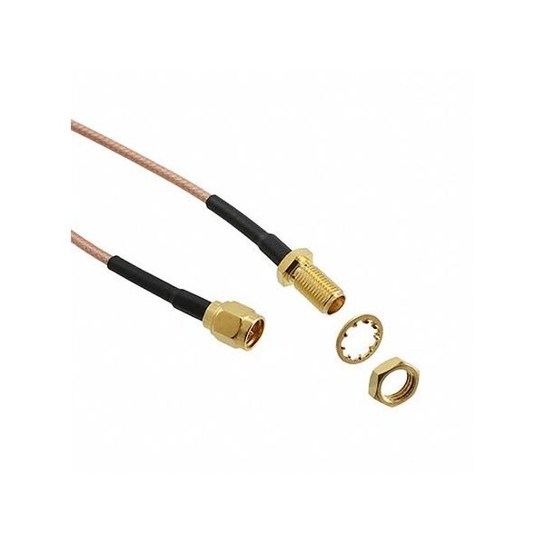 Cinch Connectors 同軸ケーブル， オスSMA メスSMA， 610mm， 415-0031-024（直送品）
