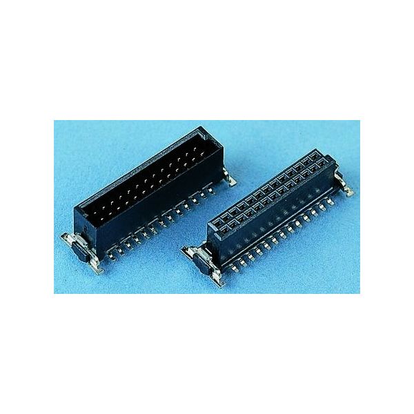 ERNI Electronics 基板接続用ソケット 80 極 1.27mm 2 列 表面実装 154809 1ロット(280個)（直送品）