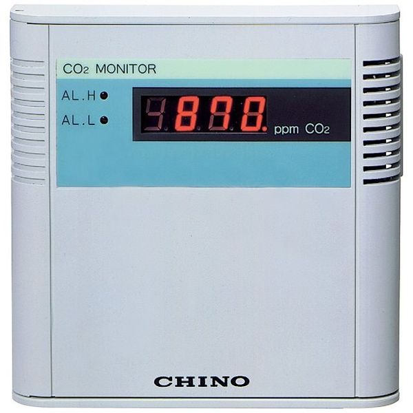 チノー 壁取付形CO2モニタ MA1002-10 1台（直送品）