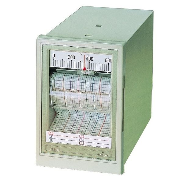 チノー 電子式小形記録計/100V ES610-03 T 0X250 1台（直送品）