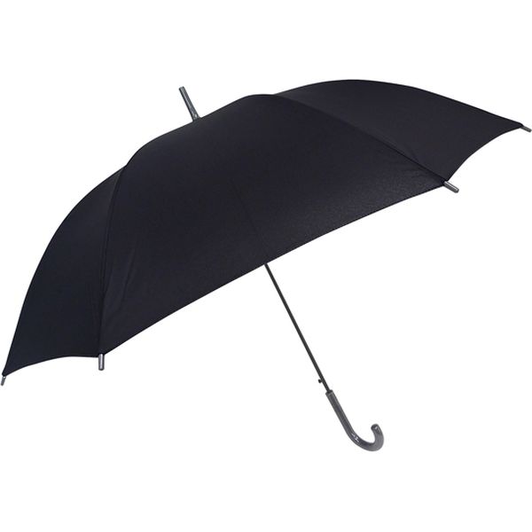 伊藤商店 傘 約60cm ブラック 紳士傘 ジャンプ傘 307335 1個（直送品）