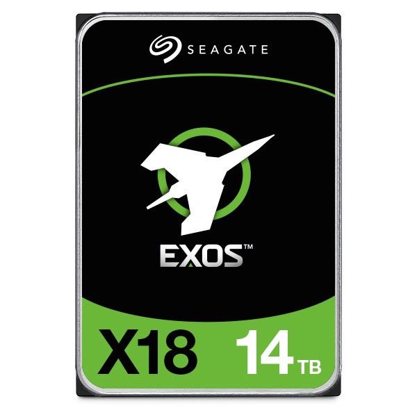 Exos X18 HDD(Helium)3.5 SATA 6Gb/s 14TB 7200RPM 256MB ST14000NM000J（直送品）
