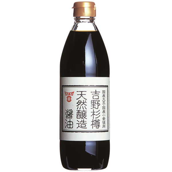 フンドーキン醤油　吉野杉樽天然醸造醤油　500ml