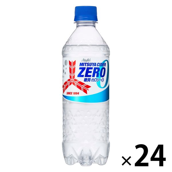 アサヒ飲料 三ツ矢サイダーZERO 500ml 1箱（24本入）