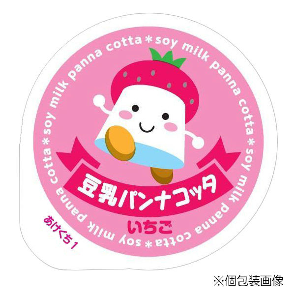 パンナコッタ ニチレイ 豆乳パンナコッタ (いちごソース)Ca&Fe 3912220 1