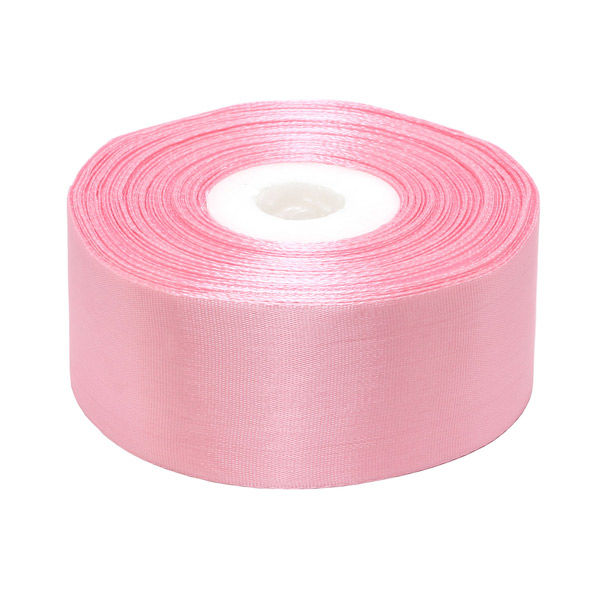 日本紐釦貿易 カラーリボン 巾36mm×29m お徳用5反 カラー/ピンク AMK36-7-5 5巻セット（直送品）