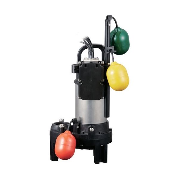 鶴見製作所 ツルミ 樹脂製汚物用水中ハイスピンポンプ 60HZ 口径40mm 三相200V 40PUW2.15 1台 367-6225（直送品）