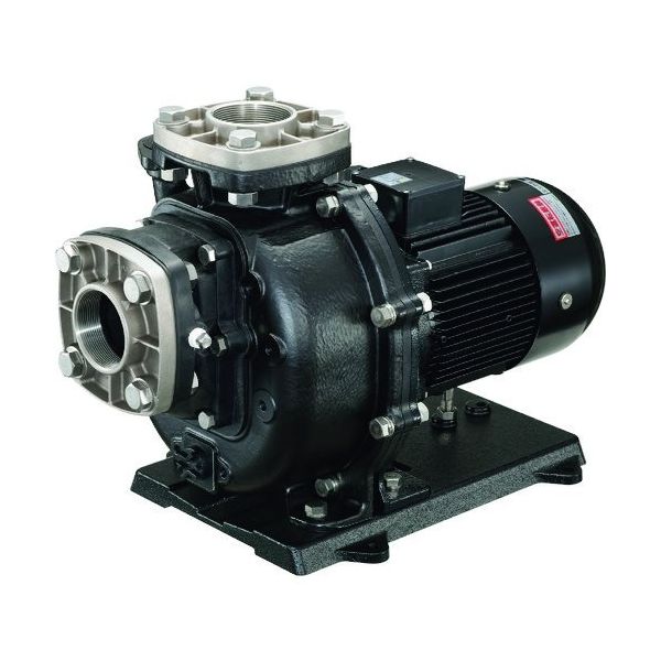 鶴見製作所 ツルミ 海水用自吸式うず巻ポンプ 50HZ 口径50×50mm 三相200V 50TPSPZ-22033A-P 1台（直送品）