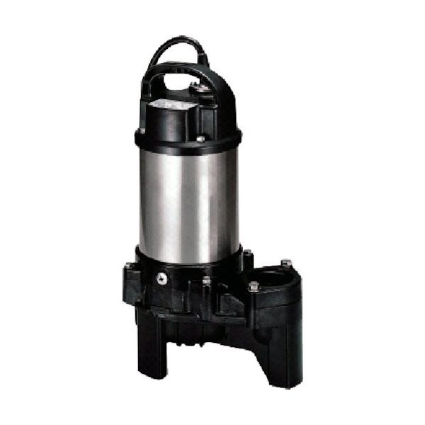 鶴見製作所 ツルミ 樹脂製汚物用水中ハイスピンポンプ 50HZ 口径65mm 三相200V 65PU21.5 1台 361-8896（直送品）