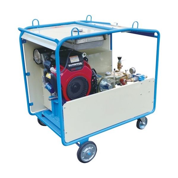 鶴見製作所 ツルミ 高圧洗浄機 エンジン駆動式(セルスタータタイプ) ラクセル HPJ-15350E 1台 348-3905（直送品）