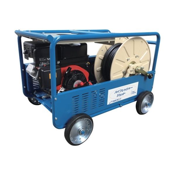鶴見製作所 ツルミ 高圧洗浄機 エンジン式(ベルト掛けタイプ) 32.1L/min 4.9MPa HPJ-37GES 1台 299-9172（直送品）