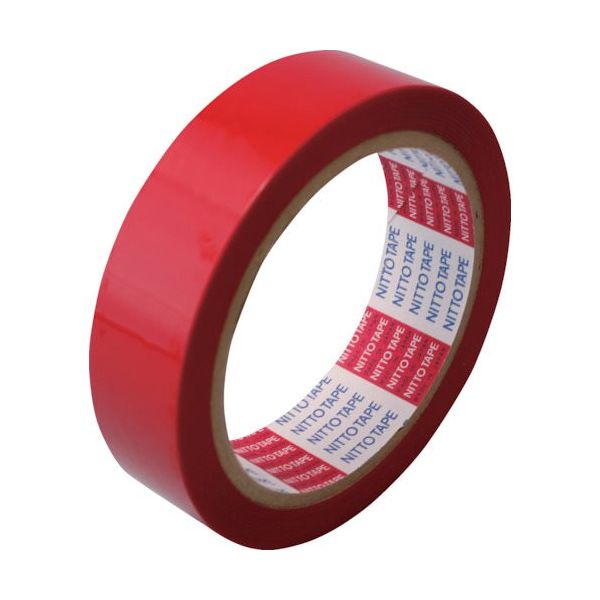 日東電工 日東 電気絶縁用ポリエステル粘着テープ No.31C 基材厚み25μ×30mm×50m 赤 31C-75-253050 R 1巻（直送品）