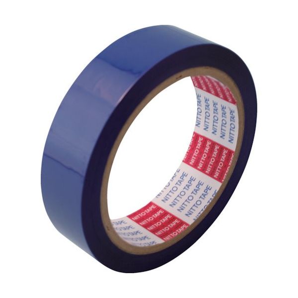 日東電工 日東 電気絶縁用ポリエステル粘着テープ No.31C 基材厚み25μ×19mm×50m 青 31C-75-251950 B 1巻（直送品）