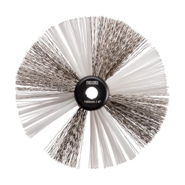 日本エマソン RIDGID ナイロンスチールブラシ Kー9ー204 102mm 68983 1個 257-4742（直送品）