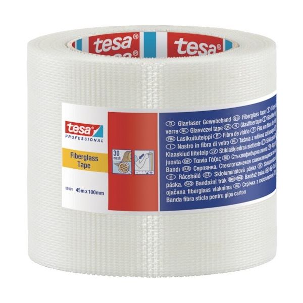 テサテープ tesa グラスファイバーテープ(ボード目地用)テサ60101 100mmx45m 60101-100-45 1巻（直送品）