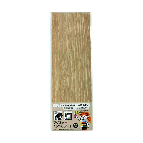ダイドーハント マグネットくっつくシート 100×300 ナチュラルオーク 10177702 1枚 144-2013（直送品）