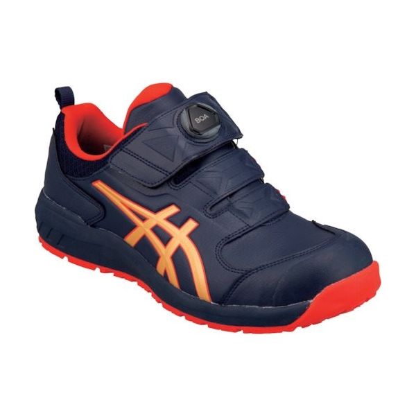 アシックス ASICS ウィンジョブCP307 BOA ミッドナイト×ピュアゴールド 25.5cm 1273A028.401-25.5 1足（直送品）  - アスクル