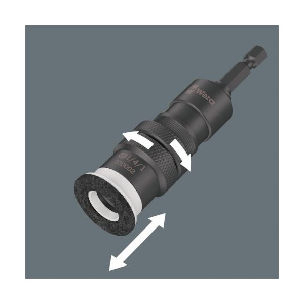 Wera Werk 881/4/1SB ネジ深度制御ビットホルダー 130002 1個 249-4337（直送品）