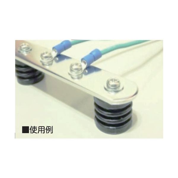 カメダデンキ カメダ ESスペーサー 難燃性 両面ナットタイプ ES-20-4-VO 1個 250-6384（直送品）