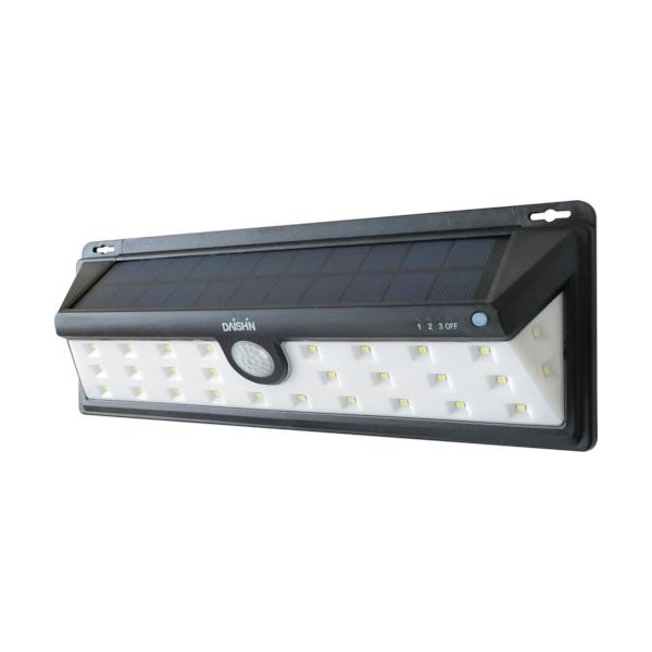 大進 DAISHIN 広角ソーラーウォールライト ワイド DLS-NWL003 1台 257-3484（直送品）