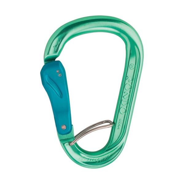 AUSTRIALPIN ALPIN カラビナ HMS ROUND スライドオートロックカラビナ(フック付き)グレーン KR43B-NS 1個（直送品）
