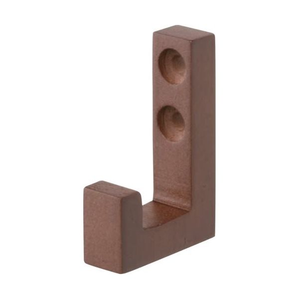 MARUKI HARDWARE CORPORATION MK Jフック ウォールナット MHW-200 08 1個 249-8594（直送品）