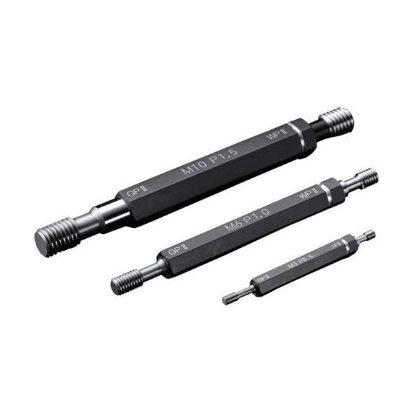 アイゼン 超硬ねじプラグゲージ SPW GPIP2 通り止り(検査用) M12X1.5 SPW-M12P1.5-GPIP2 1本（直送品）