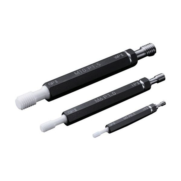 アイゼン セラミックねじプラグゲージ SPZ 6HーGPNP 通り止り M5X0.8 SPZ-M5X0.8-6H-GPNP 1本（直送品）