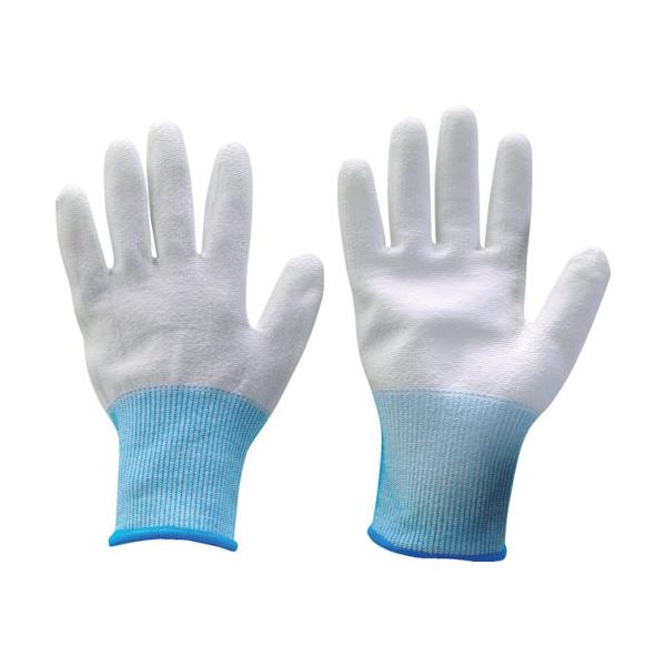 トラスコ中山 TRUSCO 耐切創ウレタン背抜き手袋 耐切創レベル2 Sサイズ TCRGU2-S 1双 255-9310（直送品）