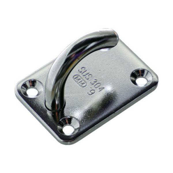 トラスコ中山 TRUSCO ステンレスオープンアイプレート 16mm TOIP-16 1個 257-6143（直送品）