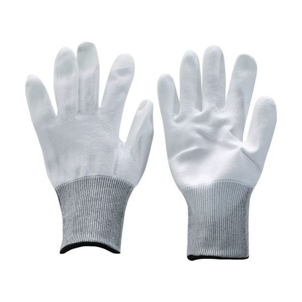 トラスコ中山 TRUSCO 耐切創ウレタン背抜き手袋 耐切創レベル2 LLサイズ TCRGU2-LL 1双 255-9309（直送品）