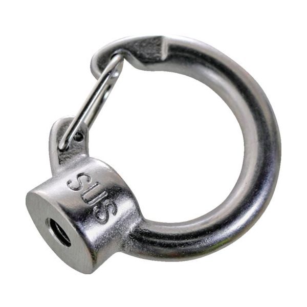 トラスコ中山 TRUSCO ステンレス フックアイナット ねじ径M5X0.8 (1個=1袋) TFIN-5 1個 257-7438（直送品）