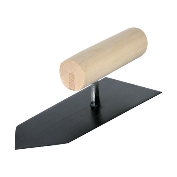 トラスコ中山 TRUSCO 半焼き中塗コテ 長さ165mm TTHYK-165 1丁 248-0880（直送品）