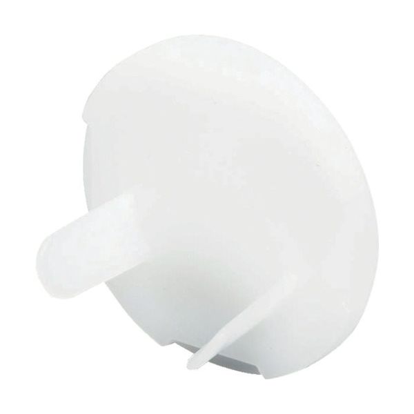 アメリカン電機 安全キャップ使用禁止ラベル付(10個入) Z0216 1袋(10個) 216-6745（直送品）