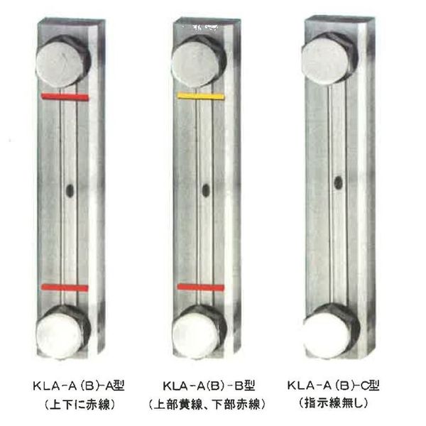 協和 アクリル樹脂製オイルゲージKLA-80B-B-W-M10 KLA-80B-B-W-M10 1セット(2個)（直送品）