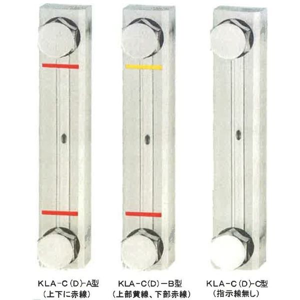 協和 アクリル樹脂製オイルゲージKLA-60C-C-R-M12 KLA-60C-C-R-M12 1セット(2個)（直送品）