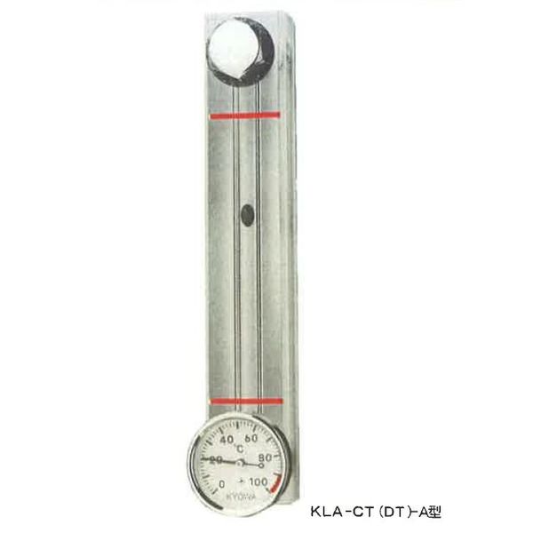 協和 アクリル樹脂製温度計付オイルゲージKLA-60CT-B-M12 KLA-60CT-B-M12 1個（直送品） 7,762円