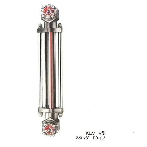 協和 バルブ付オイルゲージKLM-400V-M10 KLM-400V-M10 1個（直送品）