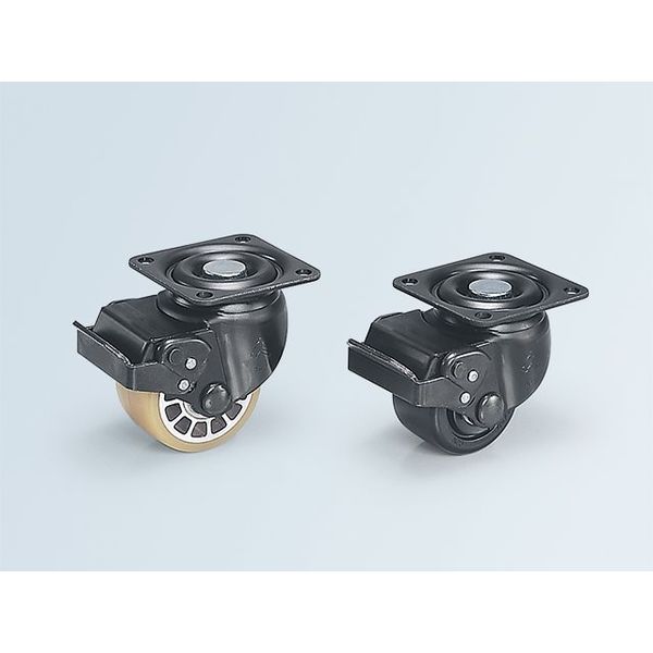 Amazon.co.jp: 栃木屋 重荷重用キャスター トラック型 φ75 自在