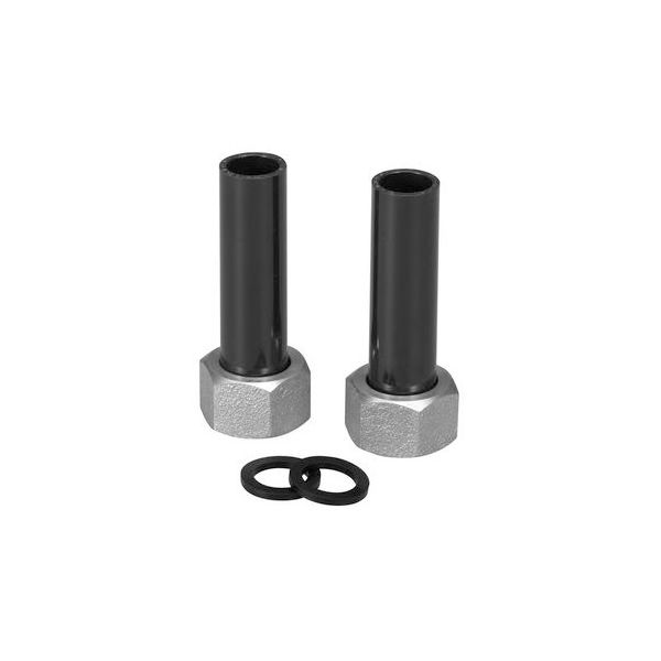 アズビル金門 HIVP配管用ユニオン(パイプ・ナット・パッキン付2個入り1台分)金門ねじ VPヨウカナグ-40A 1個 64-4014-45（直送品）