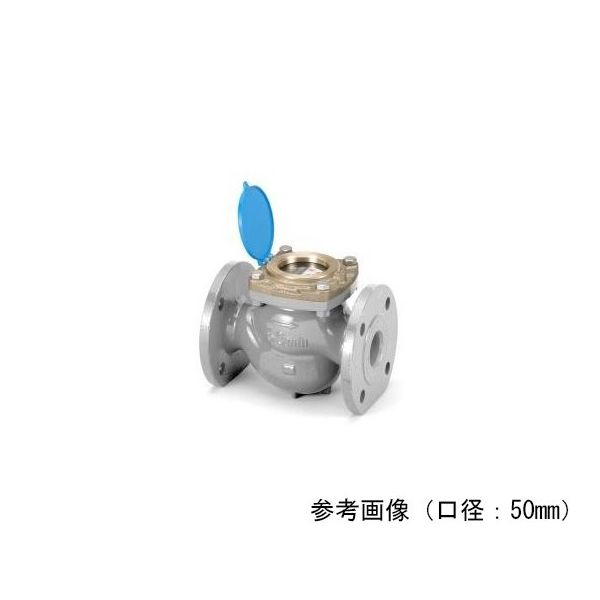 アズビル金門 乾式デジタル表示(タテ型ウォルトマン型)水道メーター(上水接続) NFDT-100A 1個 64-4014-97（直送品）