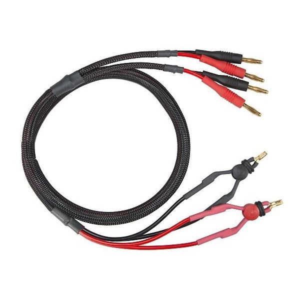 岩崎通信機 4線ケルビンテストリード(4端子抵抗測定ケーブル) TKL 90cm BAN(681-065-010) 1式（直送品）