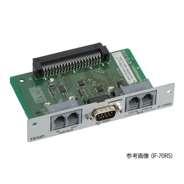 テクシオ・テクノロジー PSーA用 RSー232Cコントロールボード IF-71RS 1個 64-4286-90（直送品）