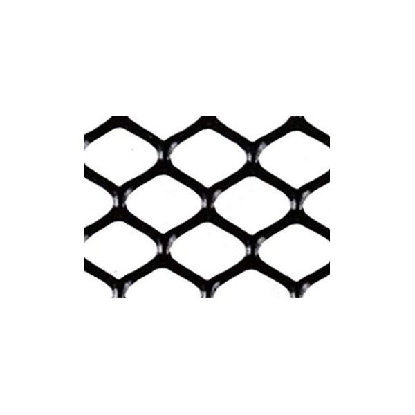 ネトロンシート土木用 高密度ポリエチレンD7黒 網目の大きさ12mm×12mm 幅910mm×長さ30m 64-4312-60 1巻（直送品）