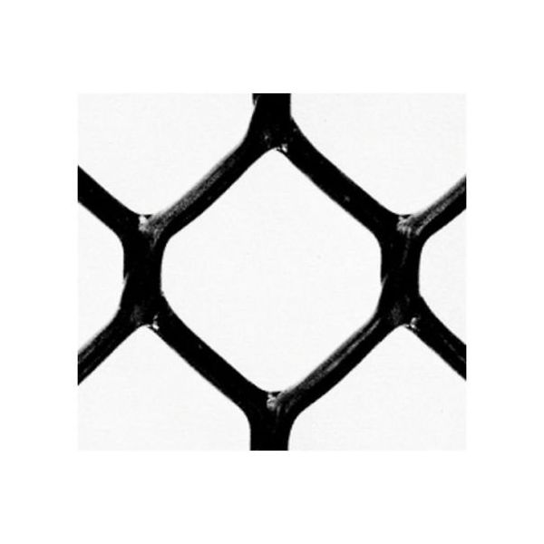 ネトロンシート土木用 高密度ポリエチレン WF1黒 網目の大きさ27mm×27mm 幅1240mm×長さ1m 64-4312-65 1枚（直送品）