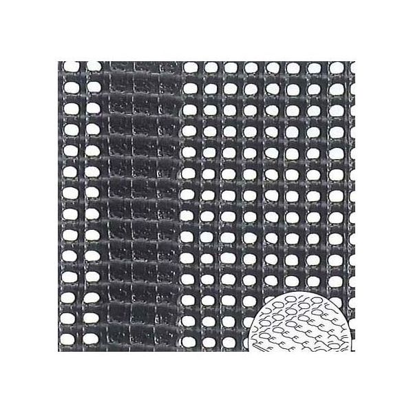 アズワン トリカルネット土木用 高密度ポリエチレン Nー652黒 ピッチ3.9mm×3.9mm 幅1m×長さ1m 64-4312-10 1枚（直送品）