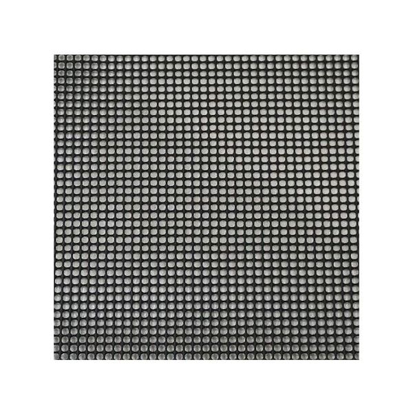 アズワン トリカルネット産業用 HD Nー11黒 ピッチ3.9mm×3.9mm 幅1m×長さ1m 64-4312-83 1枚（直送品）